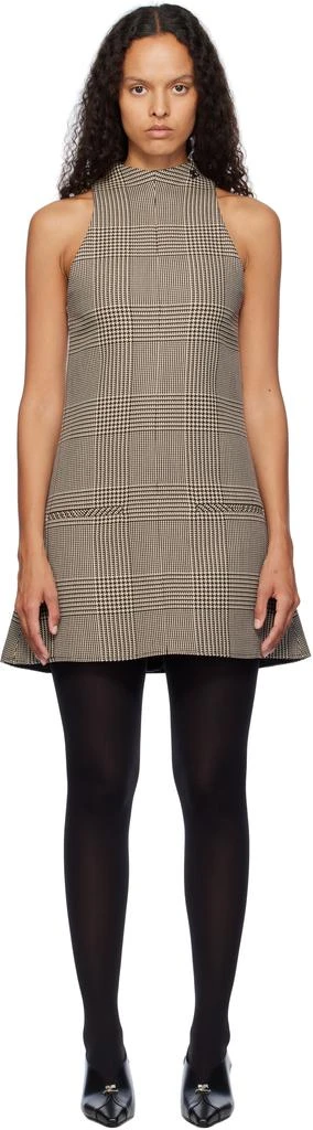 Beige & Brown Sleeveless Prince Of Wales A-Line Minidress On Sale Now with Up to 80% Off | Discover Exclusive Deals & Savings at BeyondStyle Authentic Courrges short dresses|women with Beige & Brown Sleeveless Prince Of Wales A-Line Minidress On Sale Now with Up to 80% Off | Discover Exclusive Deals & Savings at BeyondStyle Authentic Courrges short dresses|women with