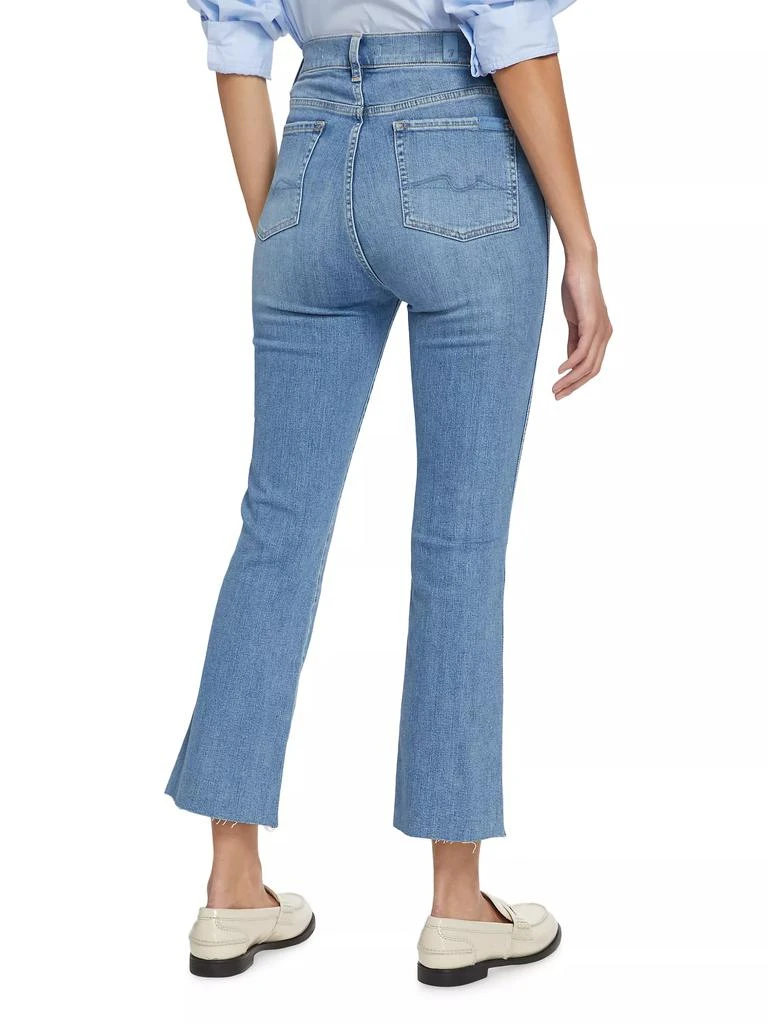 7 For All Mankind Slim Kick High-Rise Cropped Jeans 5