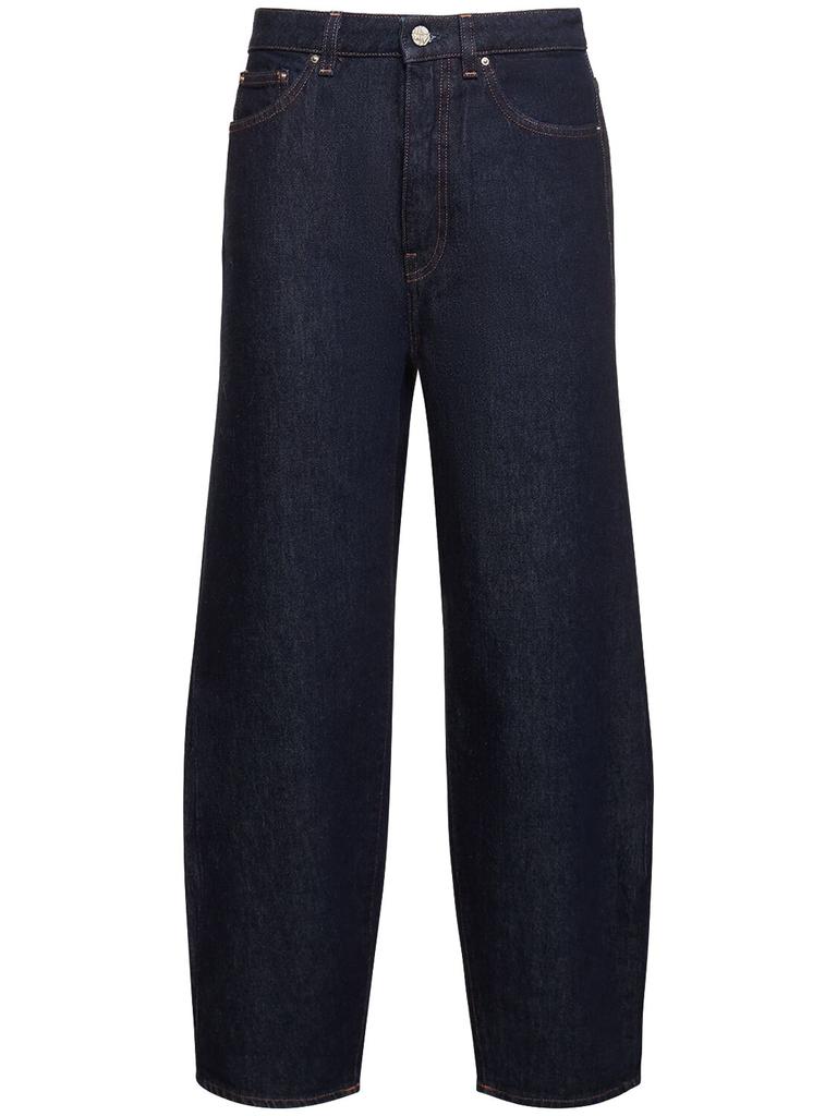 TOTEME Barrel Leg Cotton Denim Jeans