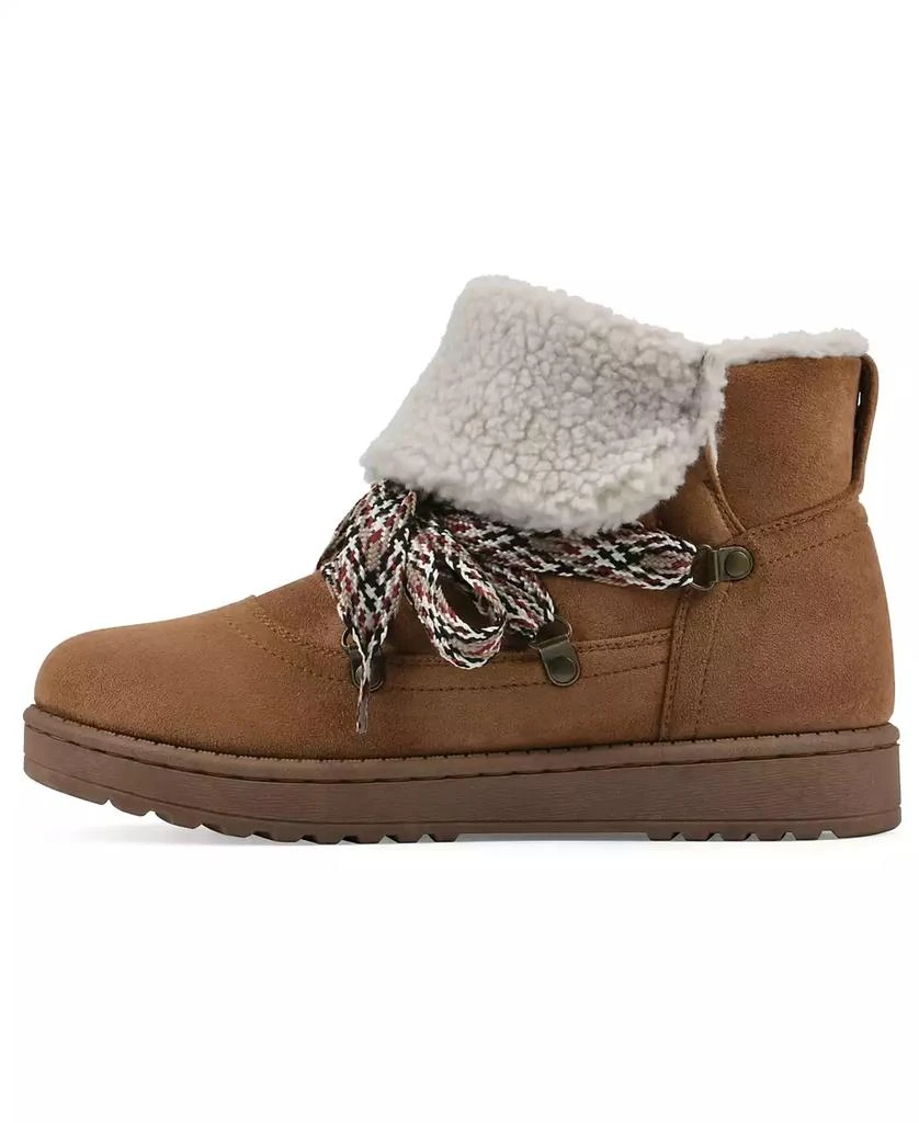 White Mountain Women's Idol Lace-Up Booties 6