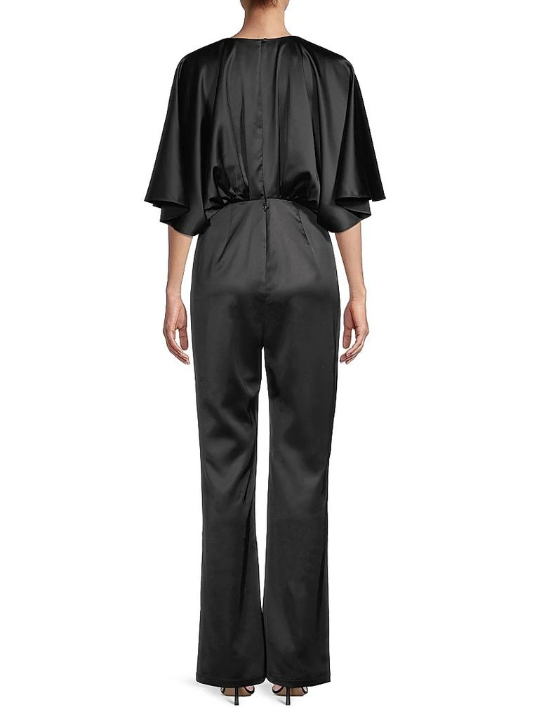 Aiifos Amal Satin Flare-Leg Jumpsuit 5