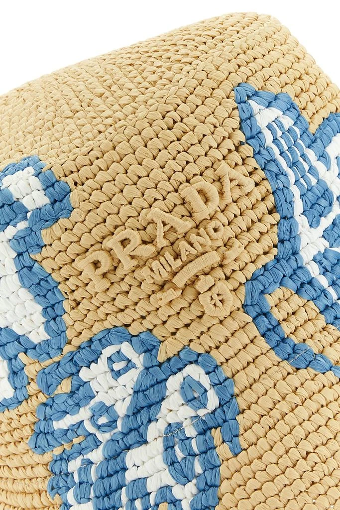 Prada Raffia bucket hat 3