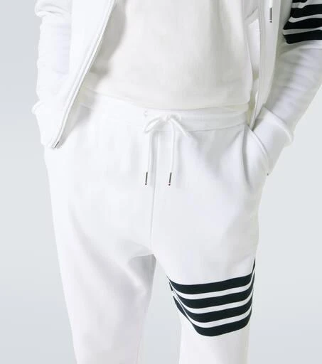 Thom Browne 4-Bar cotton jersey sweatpants 5