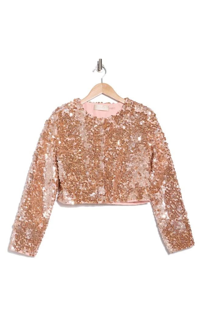 Alice + Olivia Kidman Sequin Crop Jacket 3