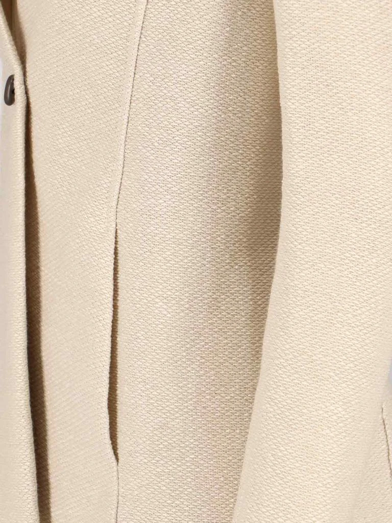 Giorgio Armani Single-Breasted Blazer – Cream 3