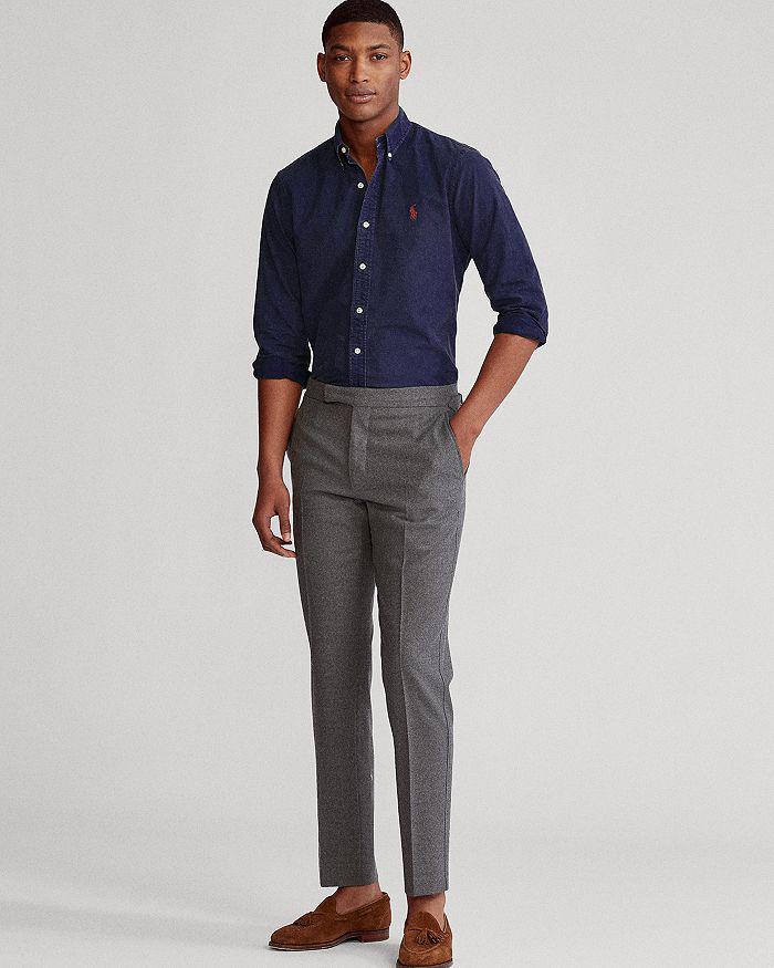 Ralph Lauren Classic Fit Long Sleeve Cotton Oxford Button Down Shirt