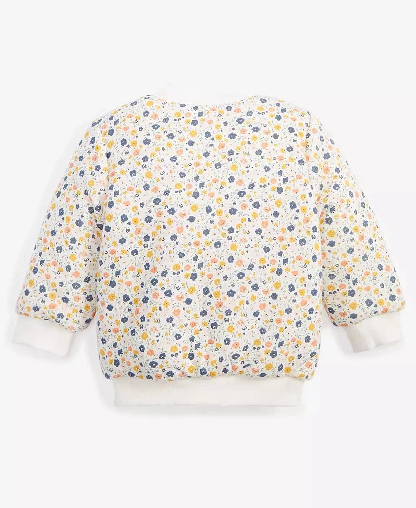 First Impressions Baby Girls Reversible Faux-Sherpa Jacket, Created for Macy's 2