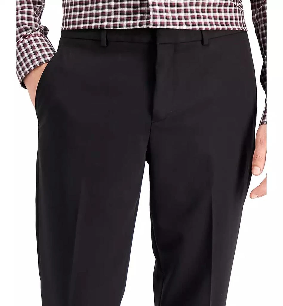 Perry Ellis Men's Modern-Fit Stretch Solid Resolution Pants 4