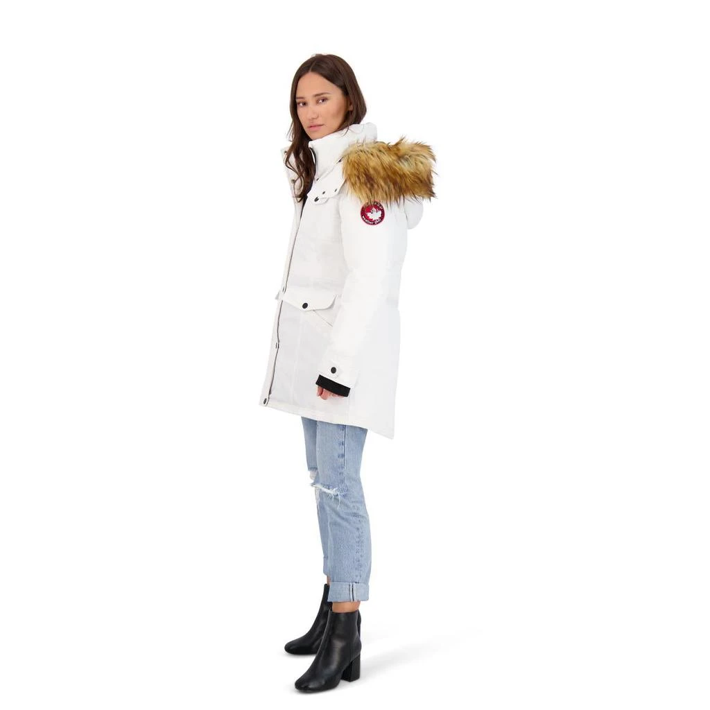 Canada Weather Gear Womens Faux Fur Heavyweight Parka Coat 3