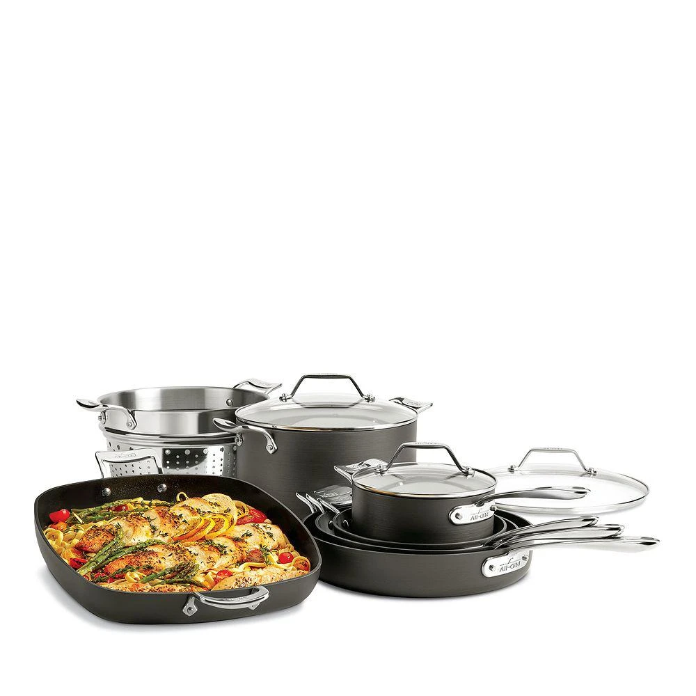 All-Clad Essentials Nonstick 10-Piece Set 5