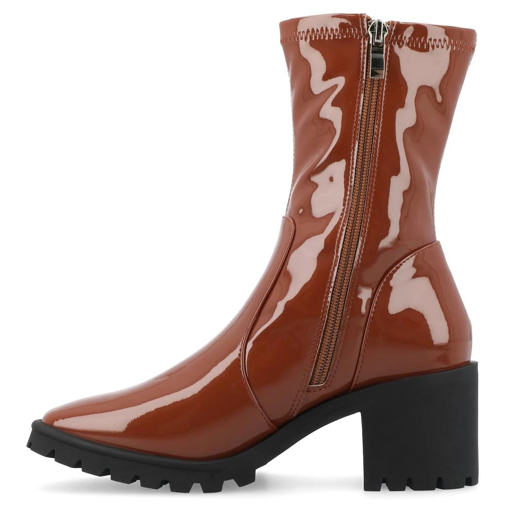 JOURNEE Women's Tru Comfort Foam Icelyn Booties 2