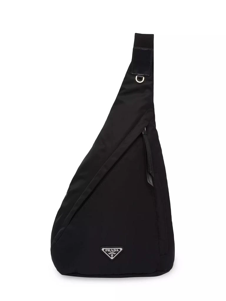 Prada Re-Nylon and Leather Backpack 1