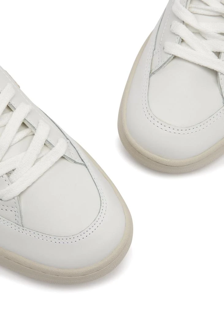 Veja V-12 panelled leather sneakers 3