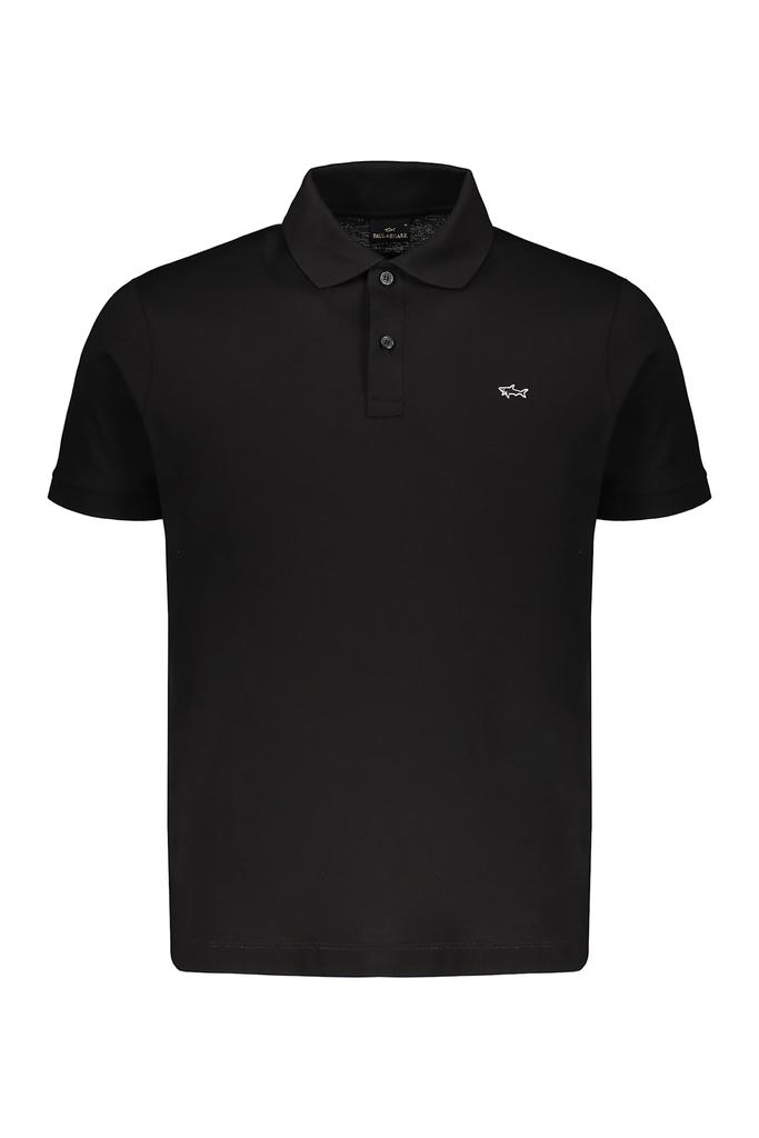 ERL Men's Double Sleeve Polo T-Shirt Black - Polo Shirts