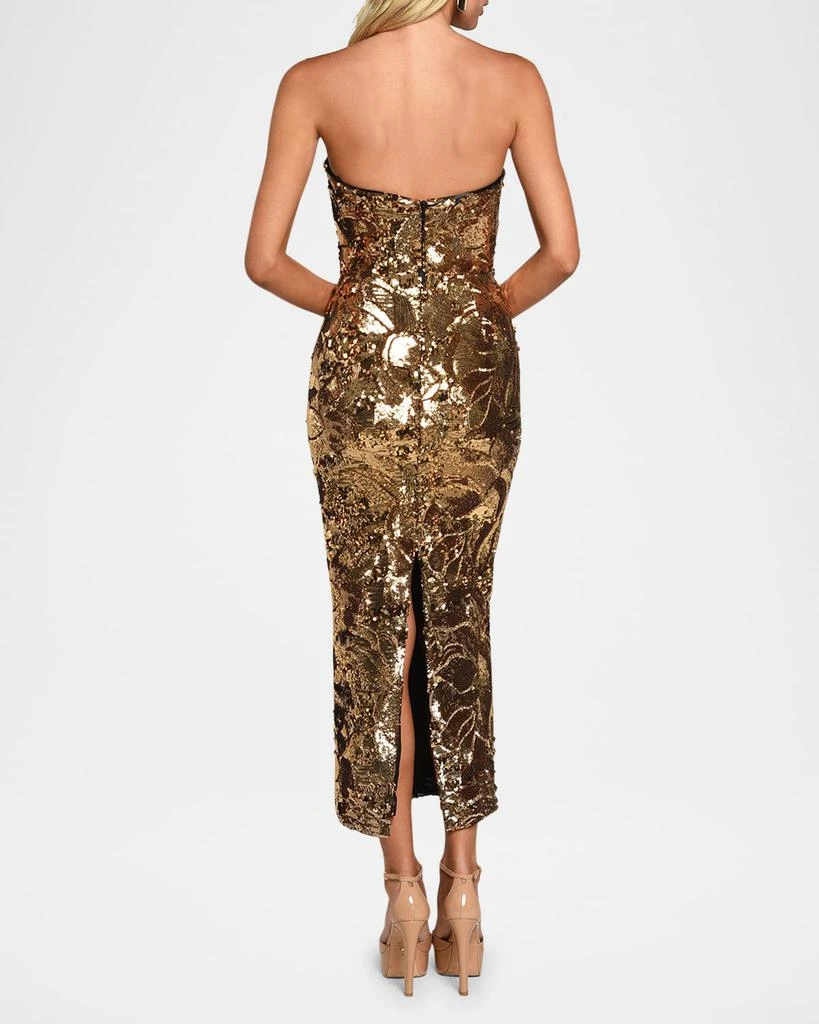 HELSI Leslie Strapless Sequin Column Gown 2