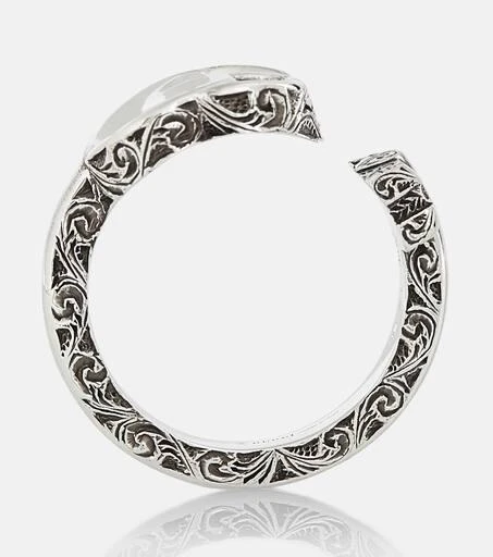 Gucci Double G sterling silver ring 2