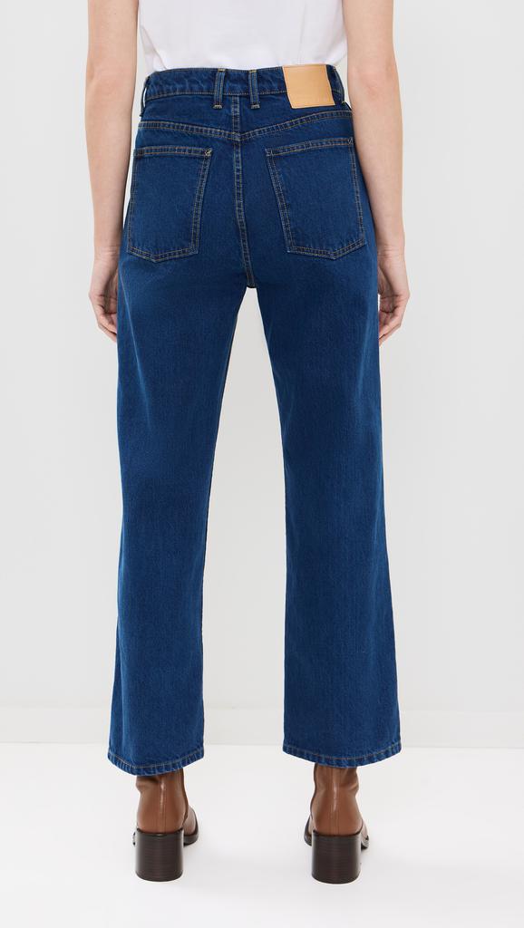 B Sides Plein High Straight Jeans