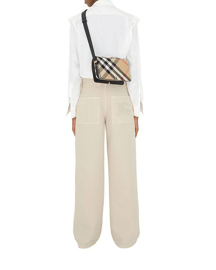Burberry Snip Check Jacquard Shoulder Bag 9