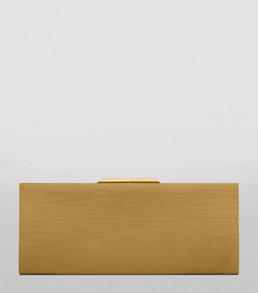 Yves Saint Laurent Midnight Satin Clutch Bag 5