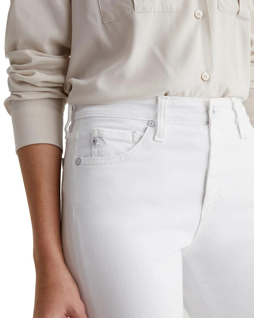 AG Mari Mid Rise Crop Jeans in Misty Grey 3