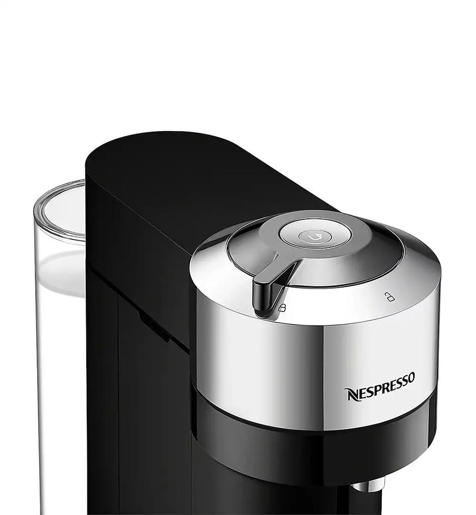 Nespresso Vertuo Next Deluxe Coffee and Espresso Machine by De'Longhi, Chrome with Aeroccino Milk Frother 3