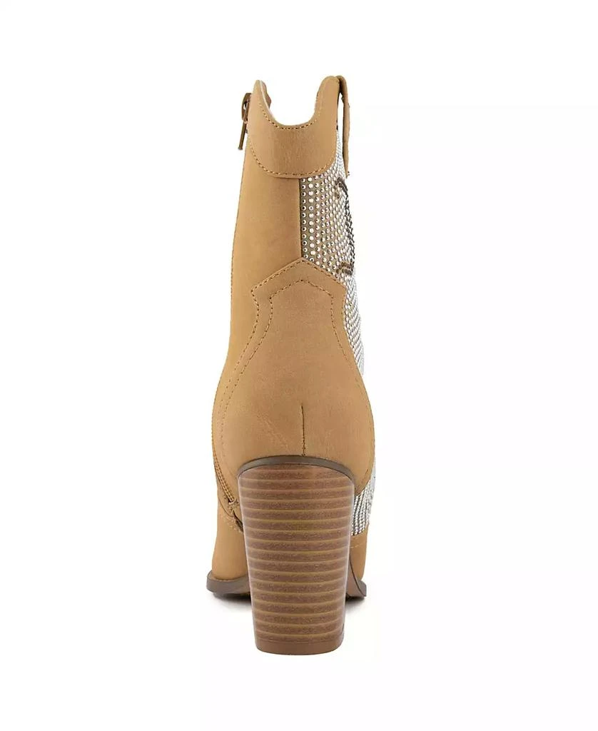 Juicy Couture Women's Tamra Embellished Western Boots 3