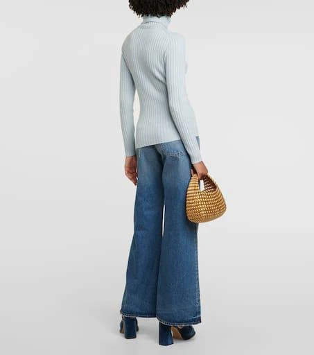 Jardin des Orangers Ribbed-knit cashmere turtleneck sweater 3