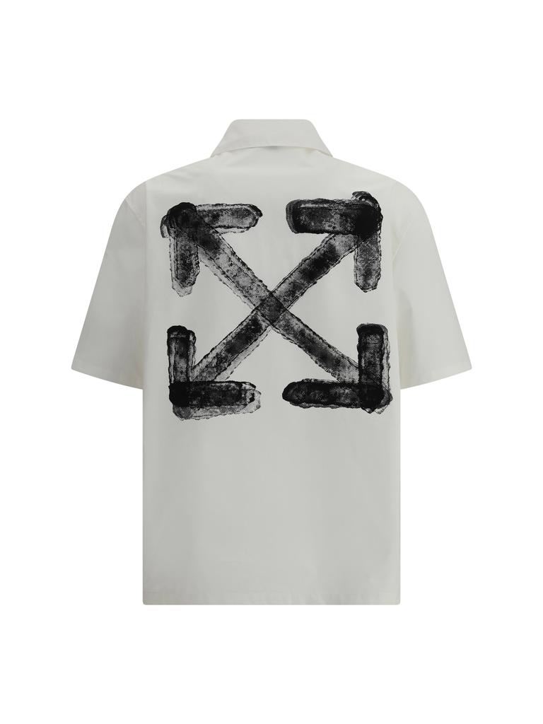 Off-White Spray Arrow Bowling Shirt