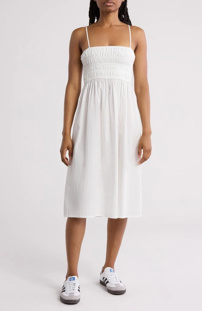 Abound Print Smocked Cami Midi Dress 1