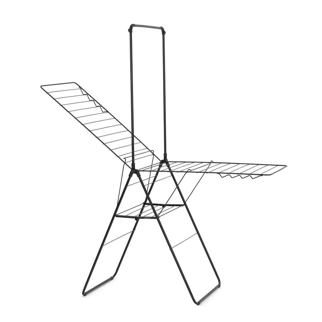 Brabantia Brabantia HangOn Drying Rack - 25m + Rod - Matt Black 4