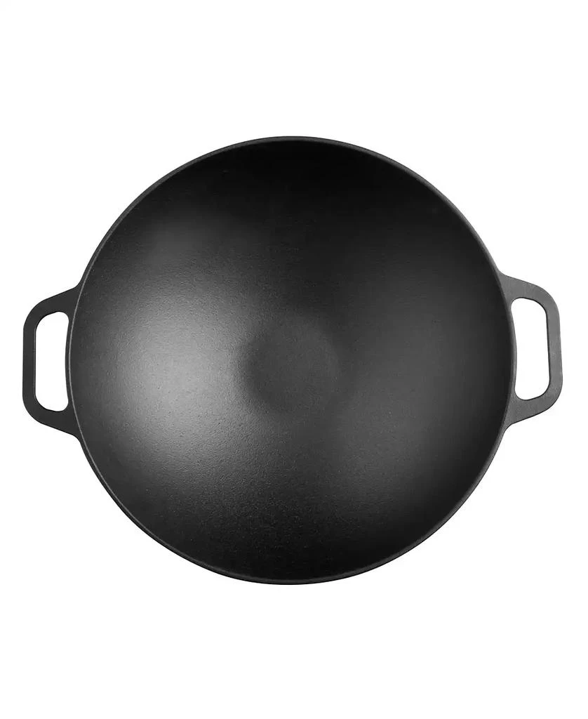 Victoria 14" Cast Iron Wok 6