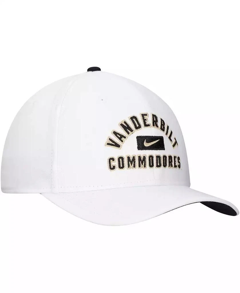 NIKE Men's White Vanderbilt Commodores Rise Flex Hat 3