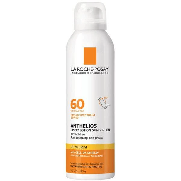 La Roche Posay La Roche-Posay Anthelios Ultra-Light Sunscreen Spray SPF 60 (5 fl. oz.) 1