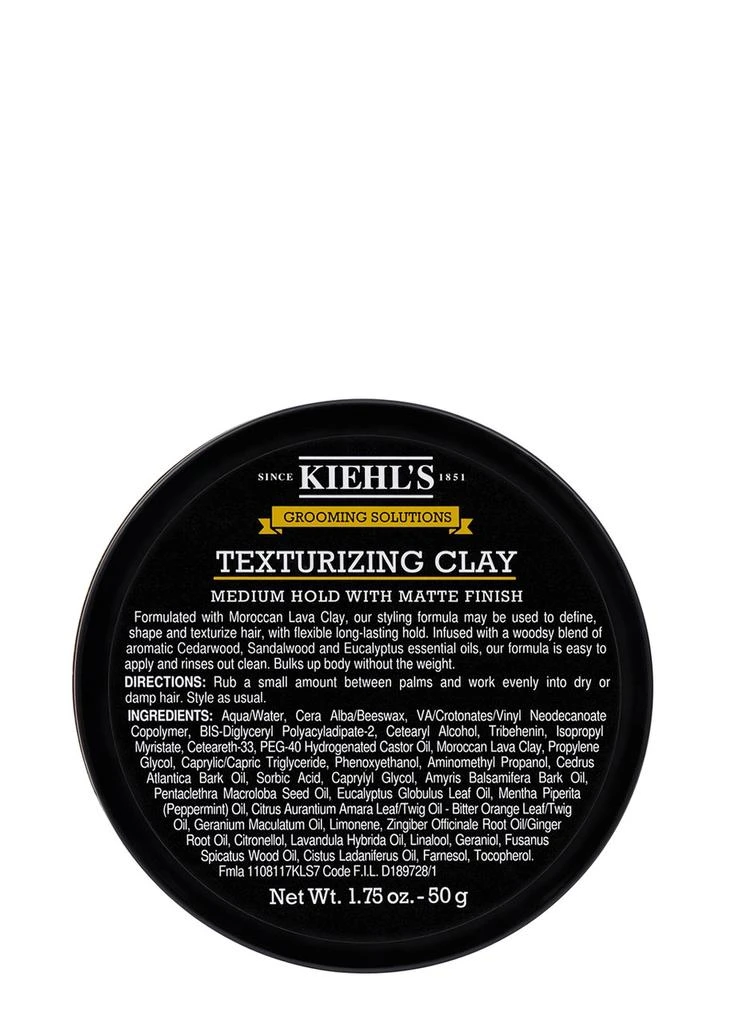 Kiehl's Grooming Solutions Texturizing Clay 50ml 2