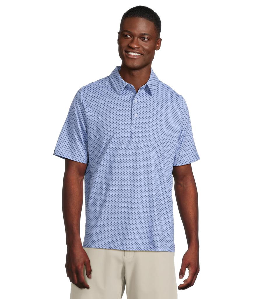 Callaway Trademark Chev Print Polo