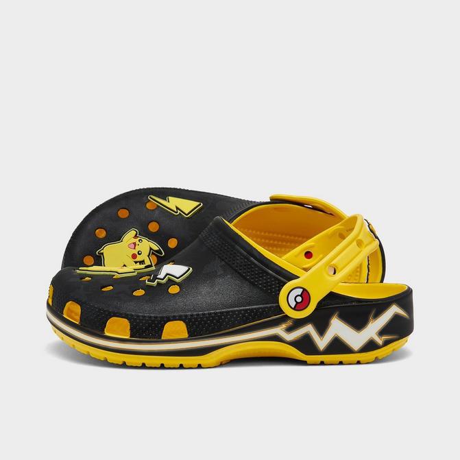 CROCS Big Kids' Crocs x Pokemon Pikachu Classic Clog Shoes