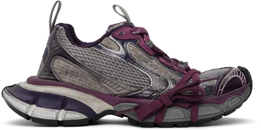 Balenciaga Purple & Gray 3XL Sneakers 1
