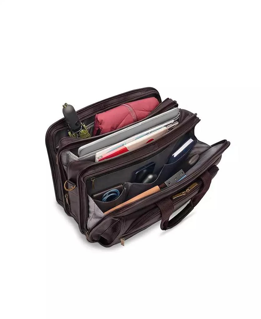 SOLO New York Classic Leather Briefcase 2