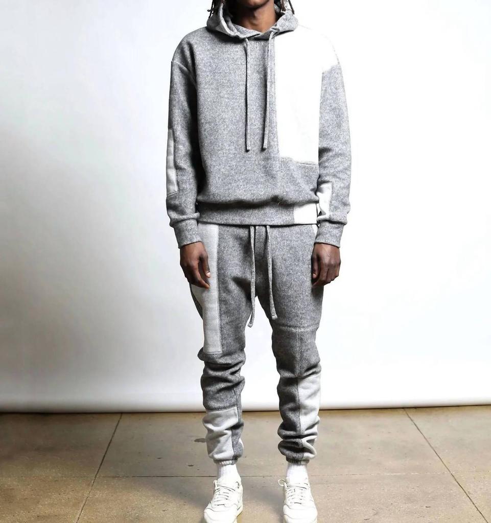 TWENTY MONTREAL Twenty Montreal - Maddux Plush Fleece Patchwork Pants