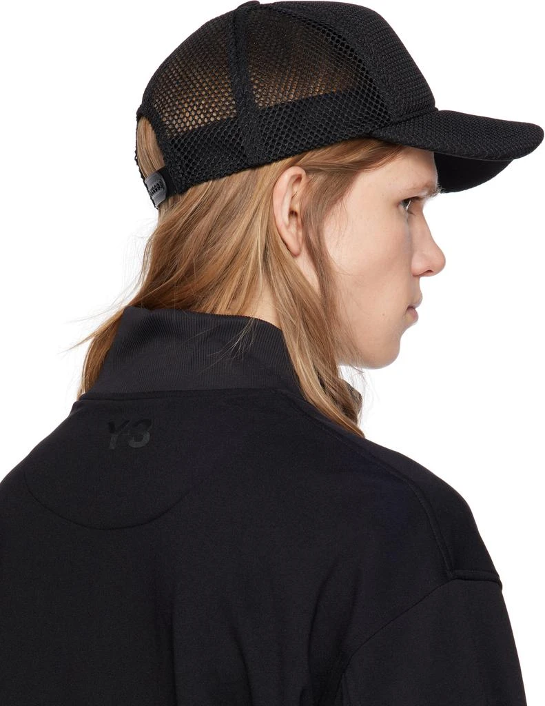 Y-3 Black Trucker Cap 3