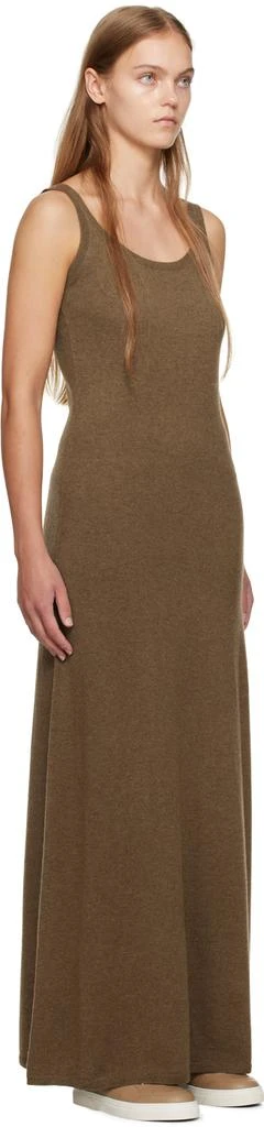 Max Mara Brown Scoop Neck Maxi Dress 2