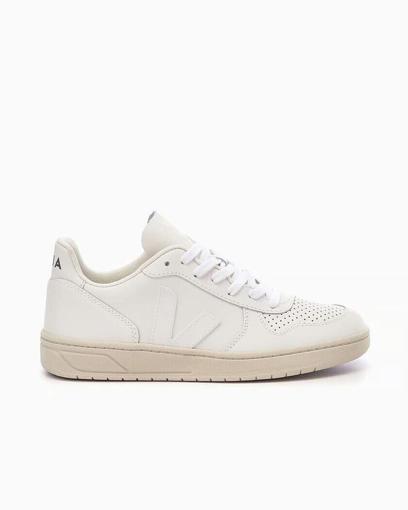 Veja Veja V-10 VX0201270A Sneakers Women's White Leather Low Top Comfort Casual Shoes