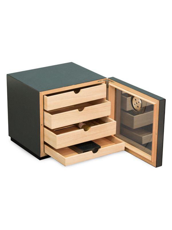 Bey-Berk 75-Cigar 4-Drawer Humidor