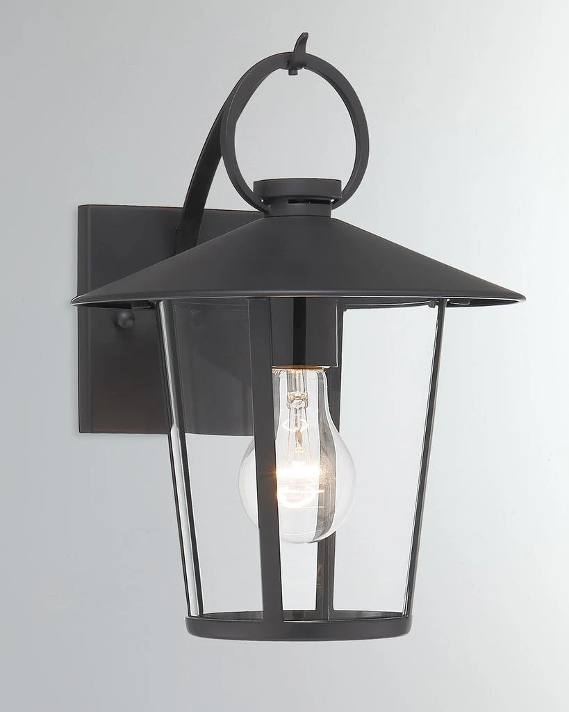 Crystorama Andover 1-Light Matte Outdoor Sconce 1