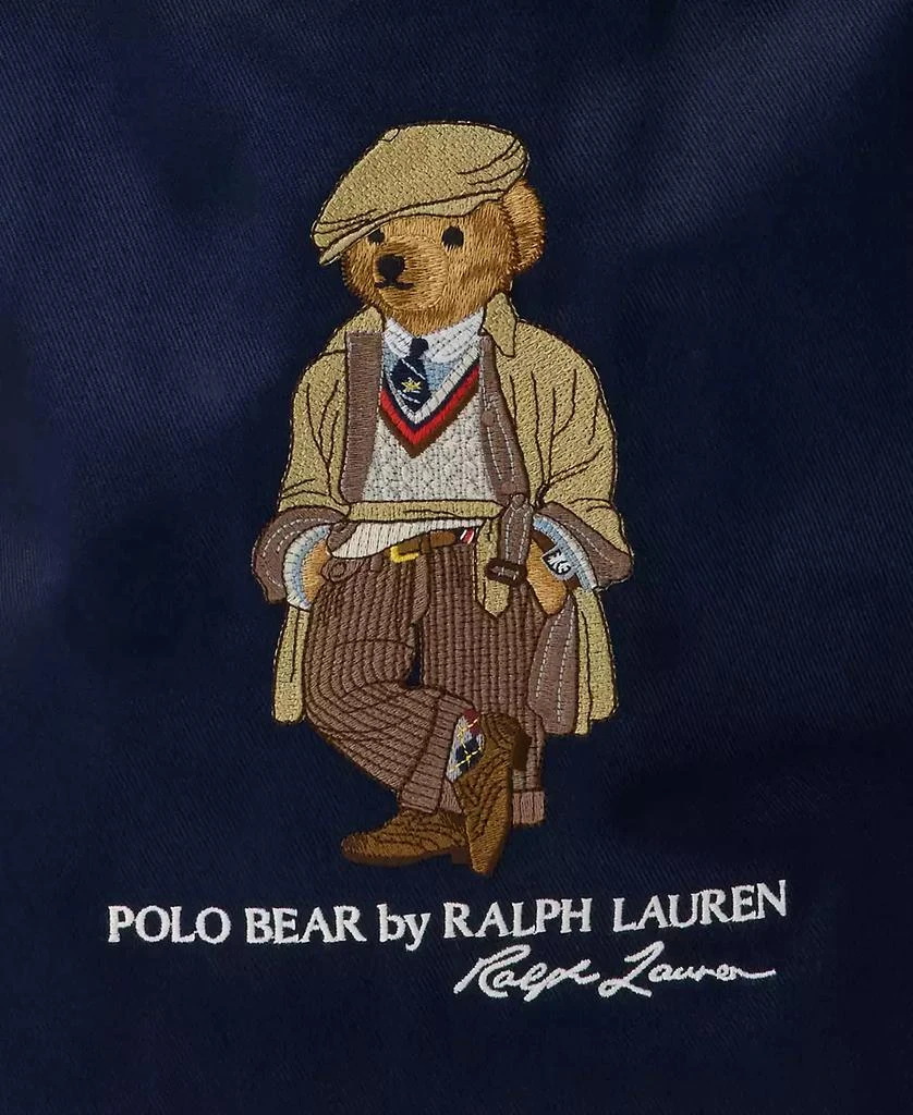 Ralph Lauren Polo Bear Twill Shopper Tote 5