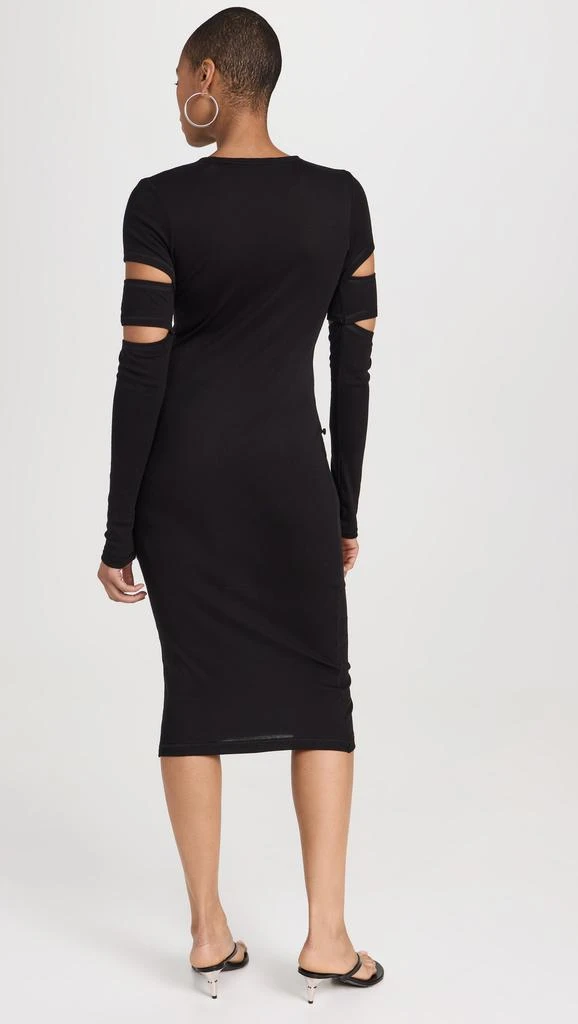 Helmut Lang Slash Long Sleeve Dress 2