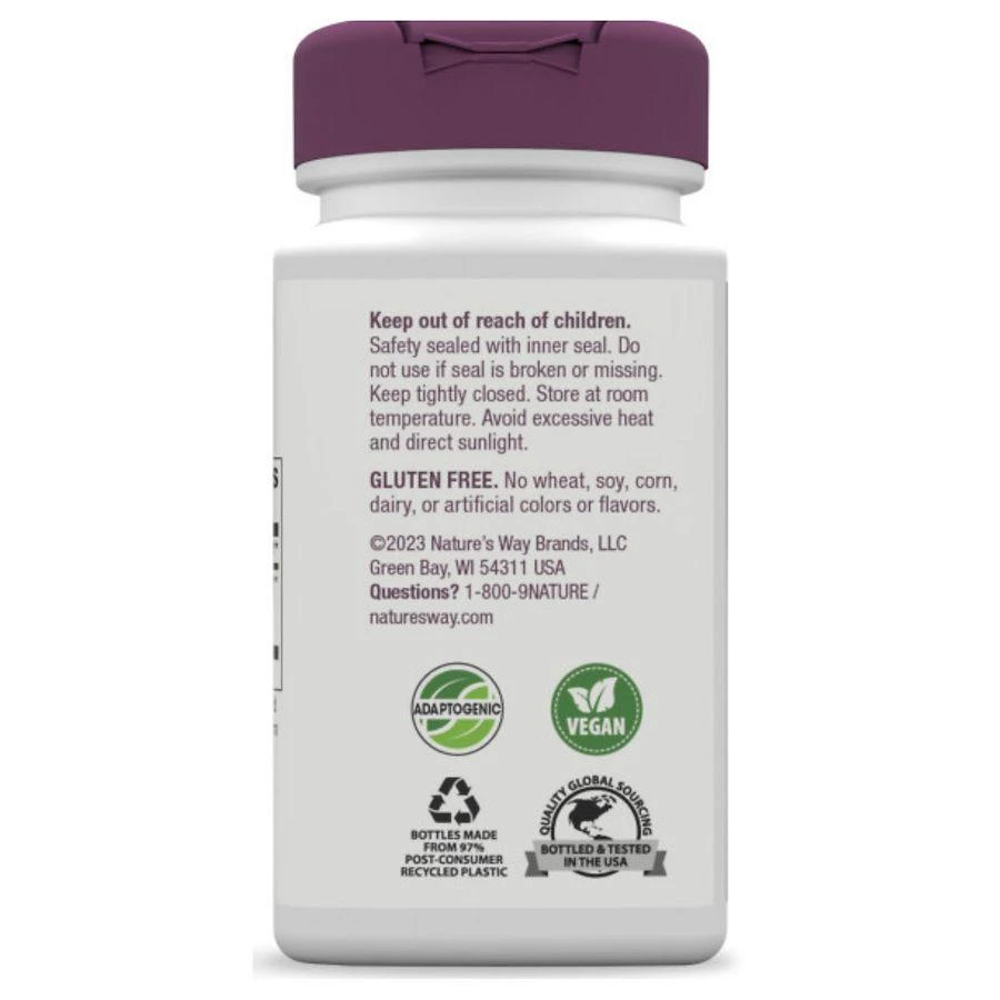 Nature's Way Rhodiola Energy Vegan Capsules 2