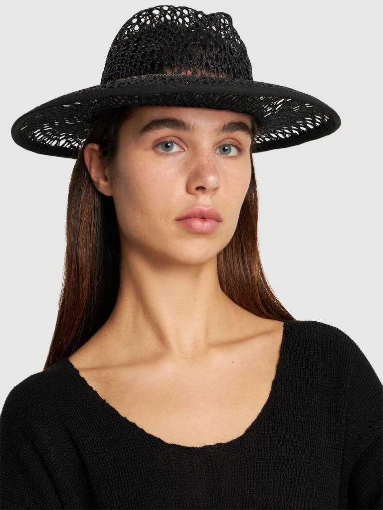 Brunello Cucinelli Raffia Effect Brimmed Hat 1