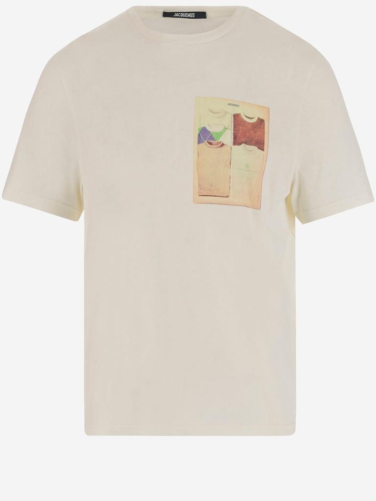 Jacquemus Stretch Cotton T-shirt With Logo