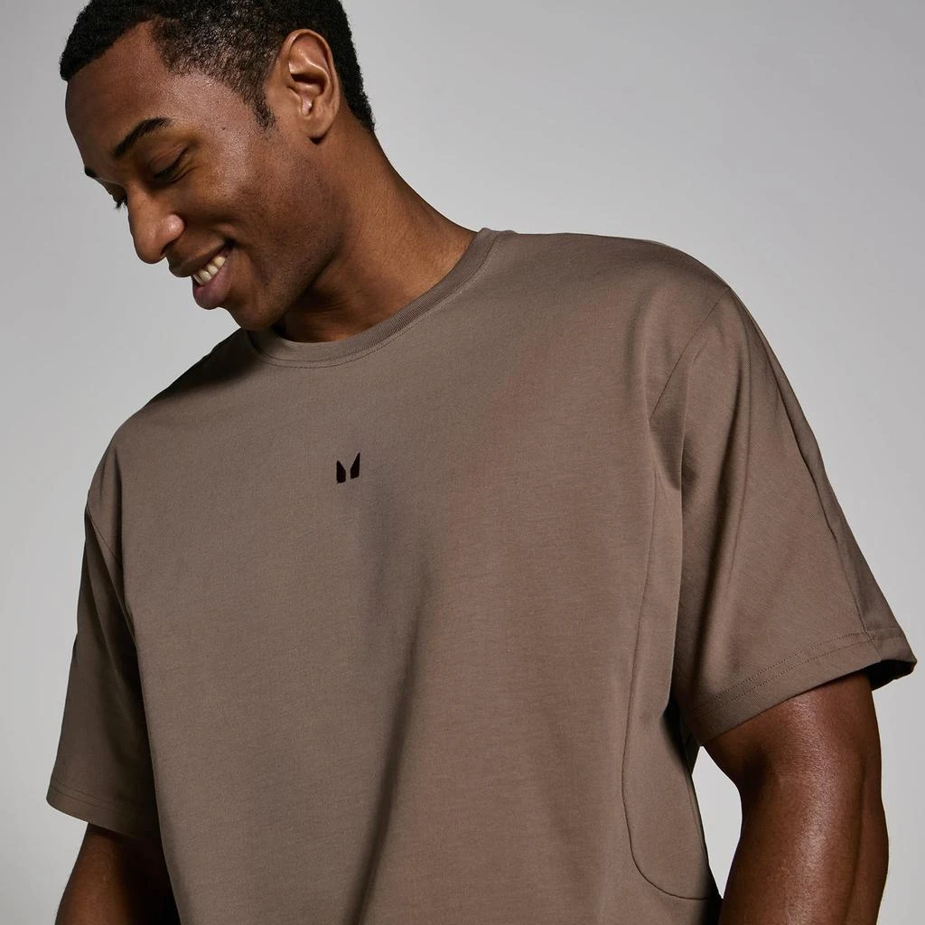 MP MP Men's Lifestyle Heavyweight Oversized T-Shirt - Soft Brown 4